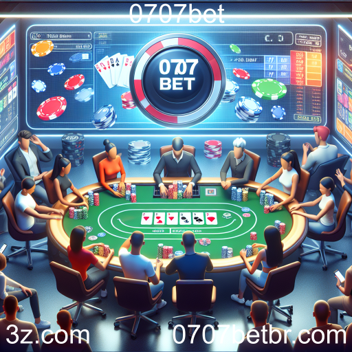Descubra o Mundo do Pôquer no 0707bet