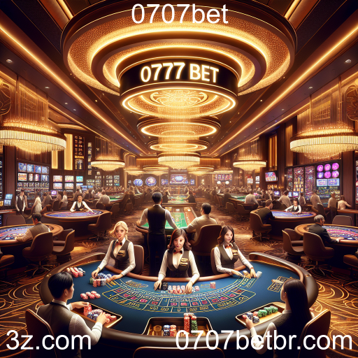 Experiência Imersiva de Cassino Ao Vivo no 0707bet